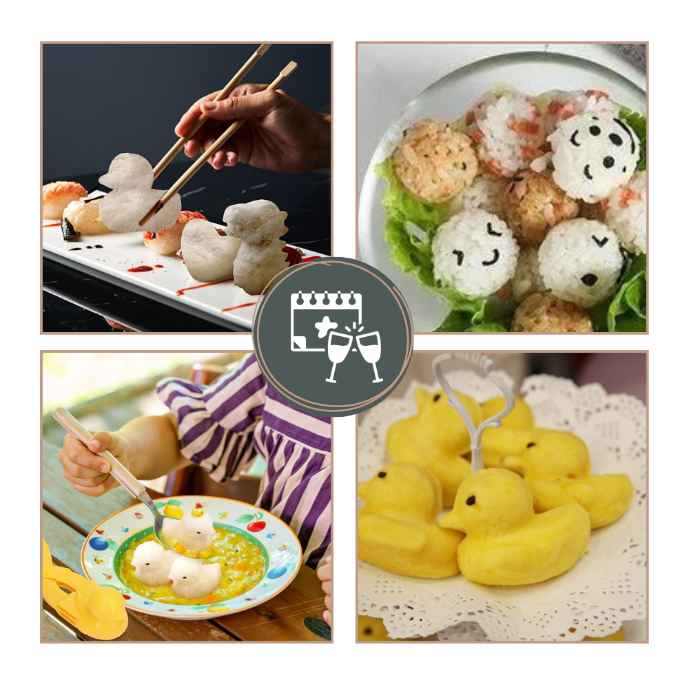 Moule à riz pour sushi de forme amusante - Ozerty