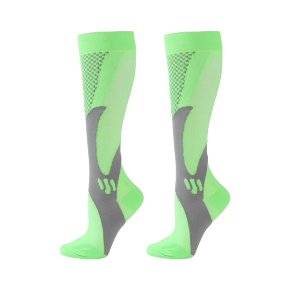 Chaussettes de compression fonctionnelles et élégantes
 -Vert/S/MVert/L/XLVert/XXL - Ozerty