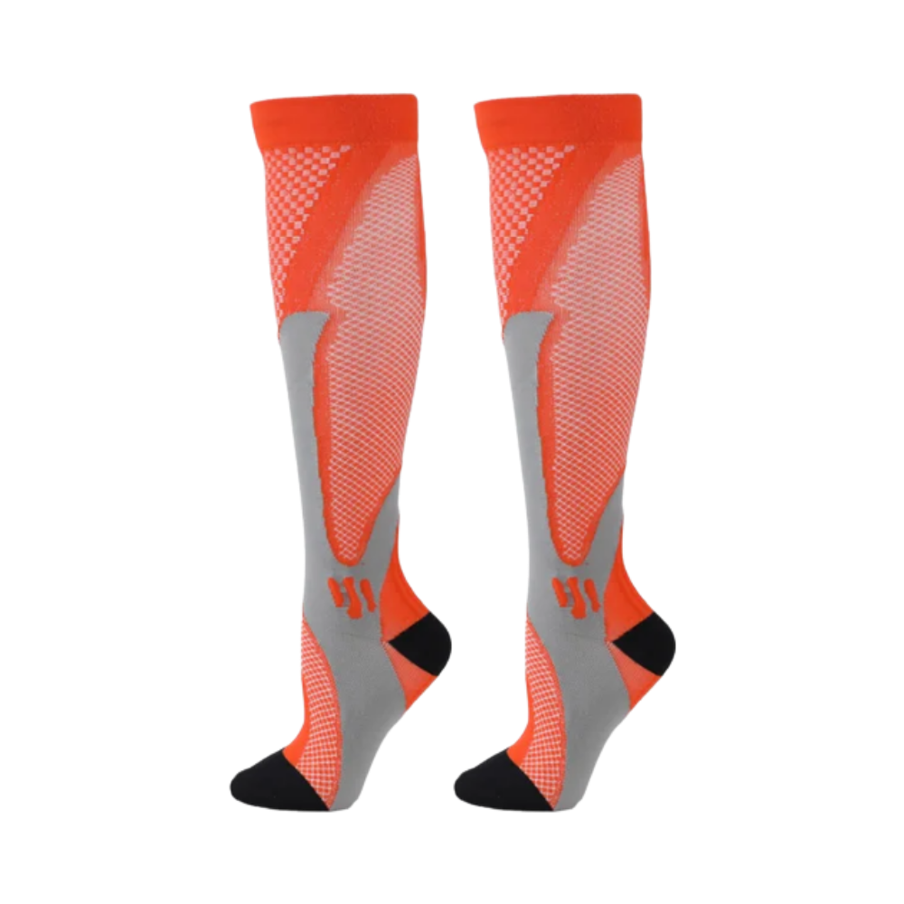 Chaussettes de compression fonctionnelles et élégantes
 -Orange/S/MOrange/L/XLOrange/XXL - Ozerty