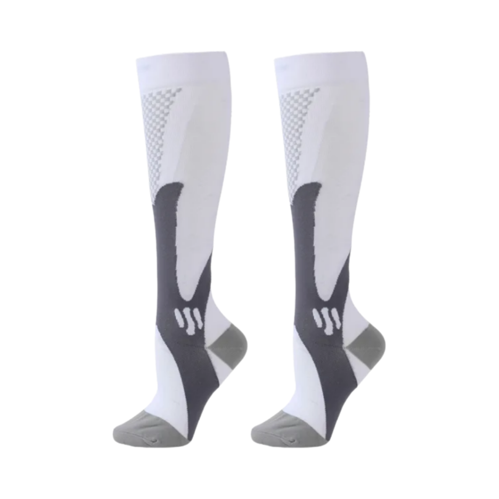 Chaussettes de compression fonctionnelles et élégantes
 -blanc/S/Mblanc/L/XLblanc/XXL - Ozerty