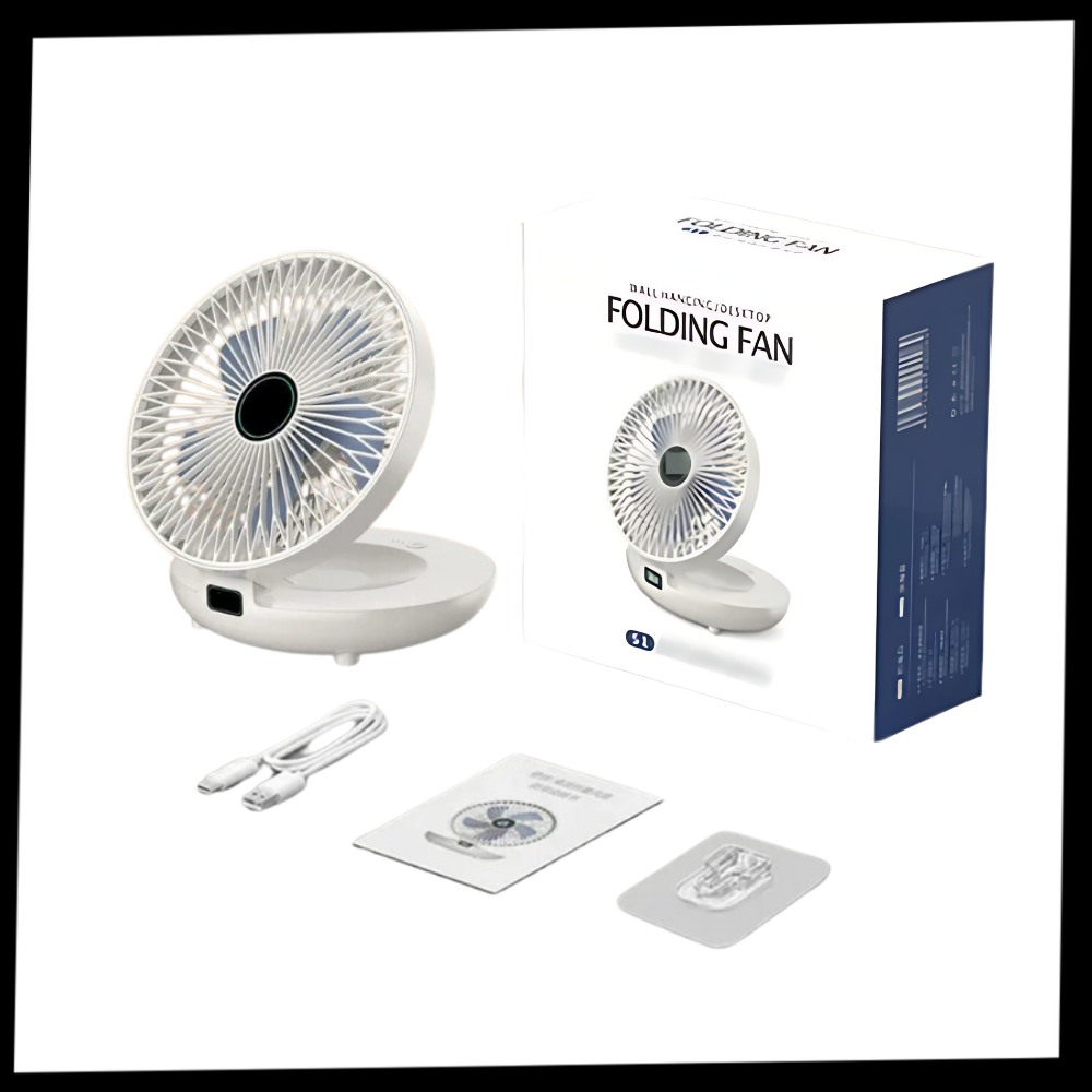 Ventilateur portable à diffusion douce
- Ozerty