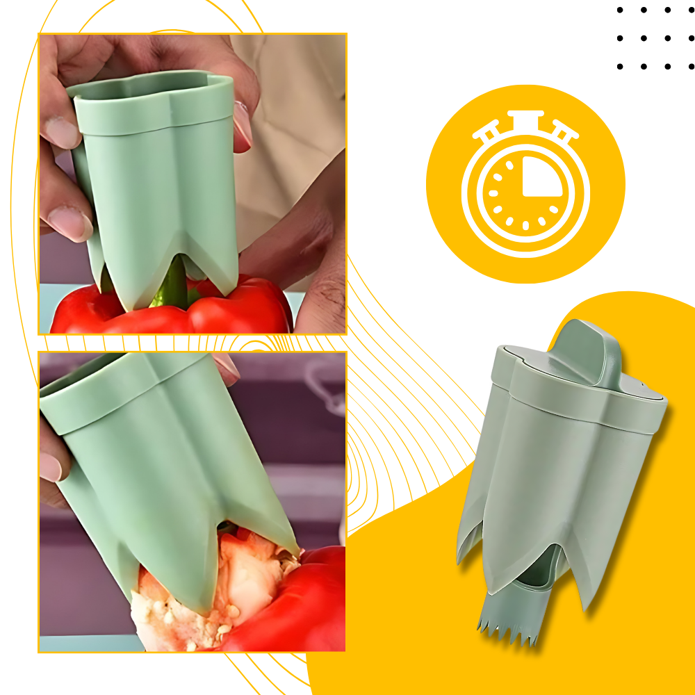 Dénoyauteur inoffensif de fruits et légumes - Ozerty