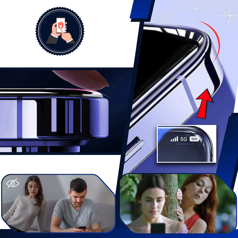 Protecteur d'écran HD avec filtre de confidentialité - Ozerty