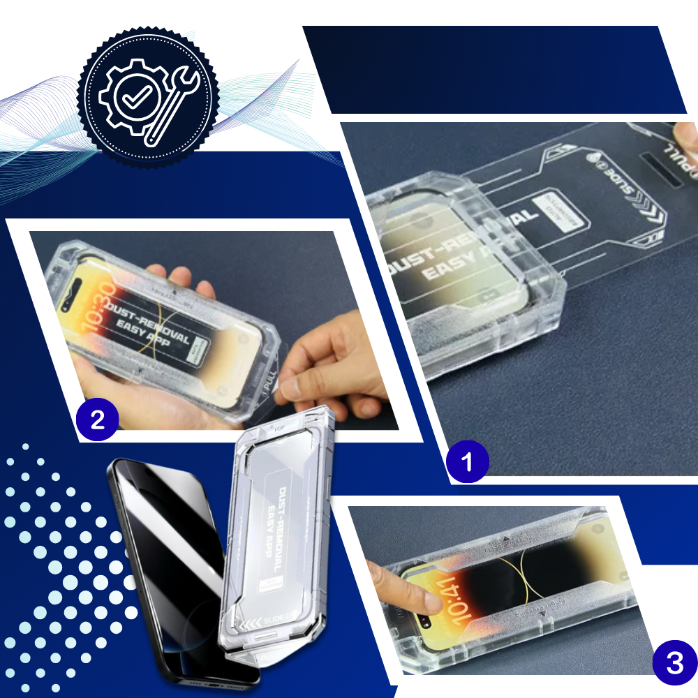 Protecteur d'écran HD avec filtre de confidentialité - Ozerty