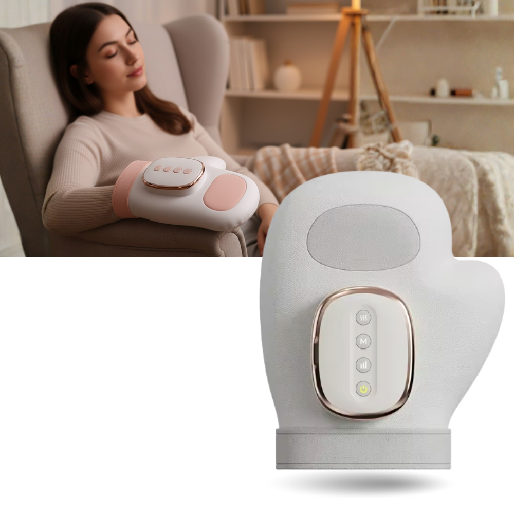 Gant de massage par compression thermique - Ozerty