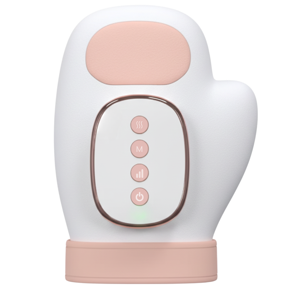 Gant de massage par compression thermique -Rose - Ozerty