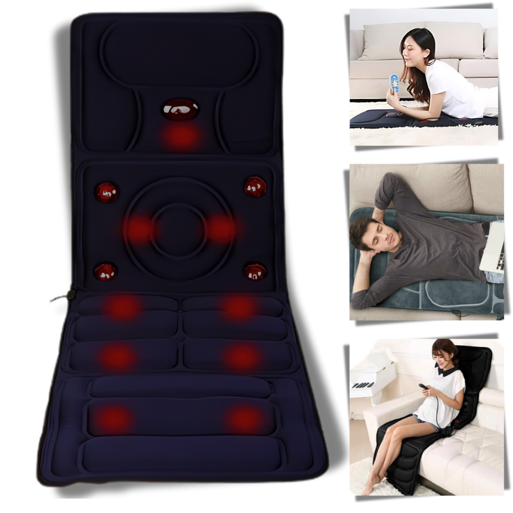 Matelas de massage thermothérapeutique pour le corps entier - Ozerty