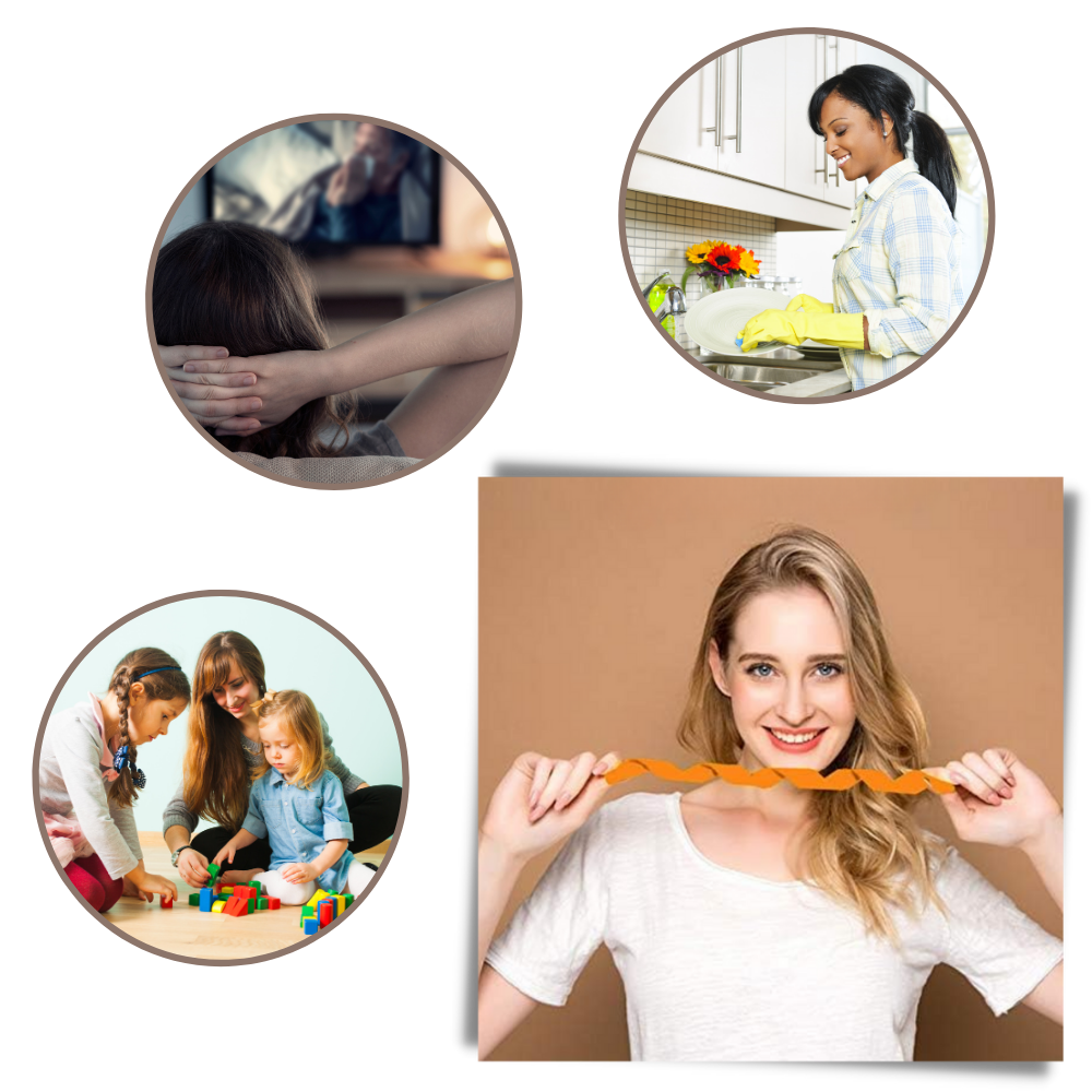 Kit de rouleaux pour boucler les cheveux sans chaleur
- Ozerty