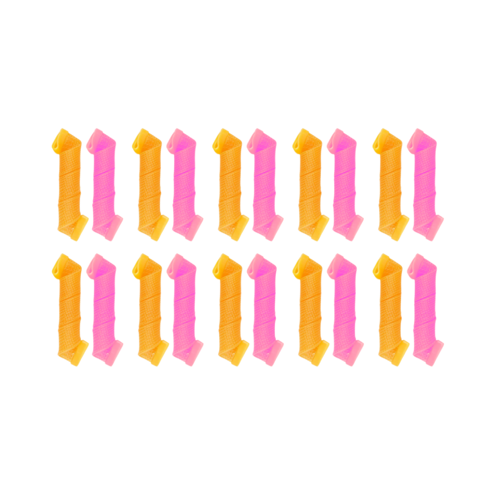 Kit de rouleaux pour boucler les cheveux sans chaleur
-M/20 Pcs - Ozerty