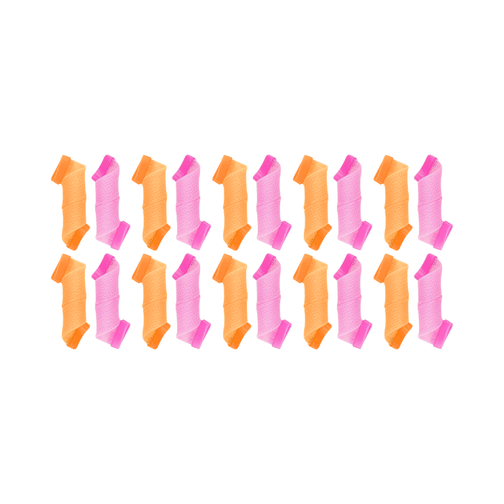 Kit de rouleaux pour boucler les cheveux sans chaleur
-S/20 Pcs - Ozerty