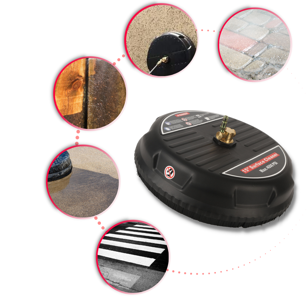 Nettoyeur haute pression à double fonction
- Ozerty