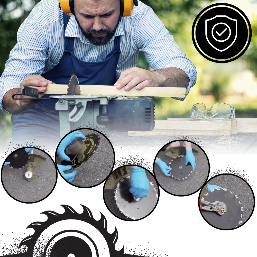 Scie circulaire pour coupe-bordures en acier à grande vitesse
- Ozerty