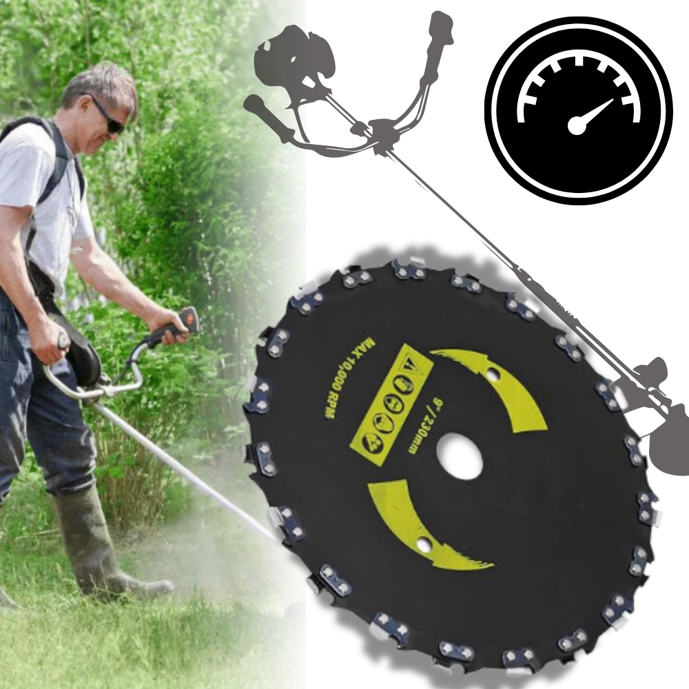 Scie circulaire pour coupe-bordures en acier à grande vitesse
- Ozerty