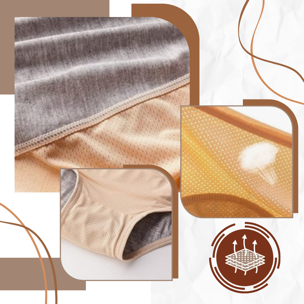 Culotte haute taille pour incontinence urinaire - Ozerty