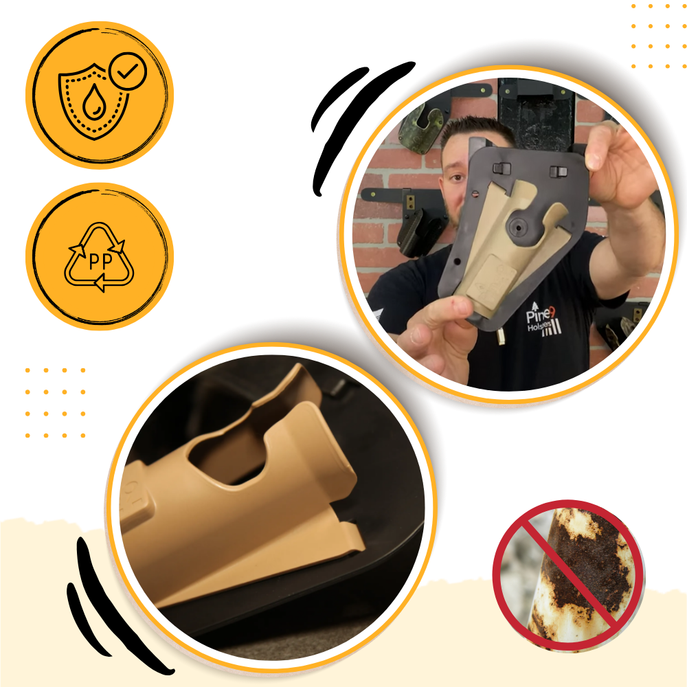 Étui à Crochet de Ceinture pour Canne à Pêche - Ozerty