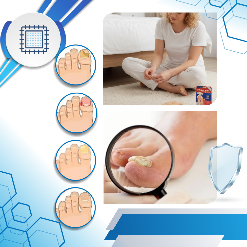 Patch hydratant pour ongles à base d'hydrogel - Ozerty