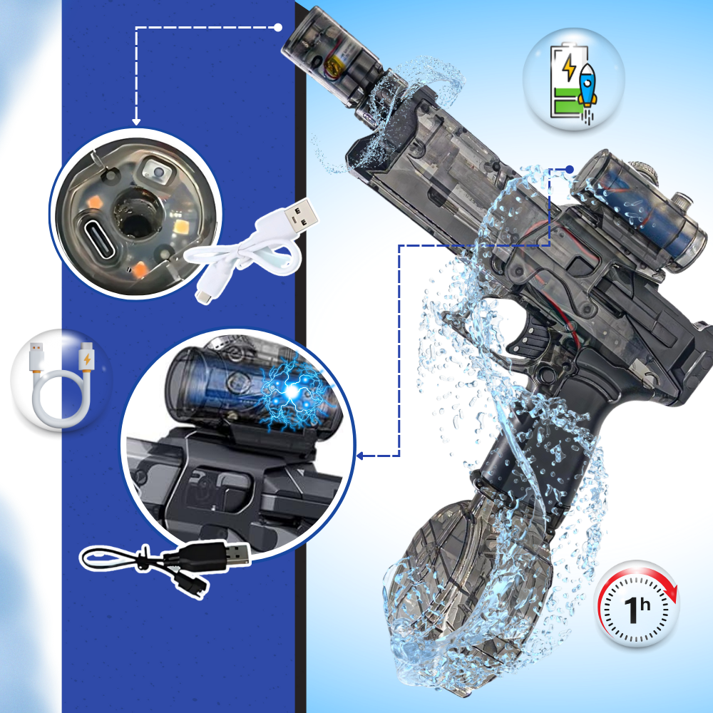Jouet pistolet à eau électrique - Ozerty
