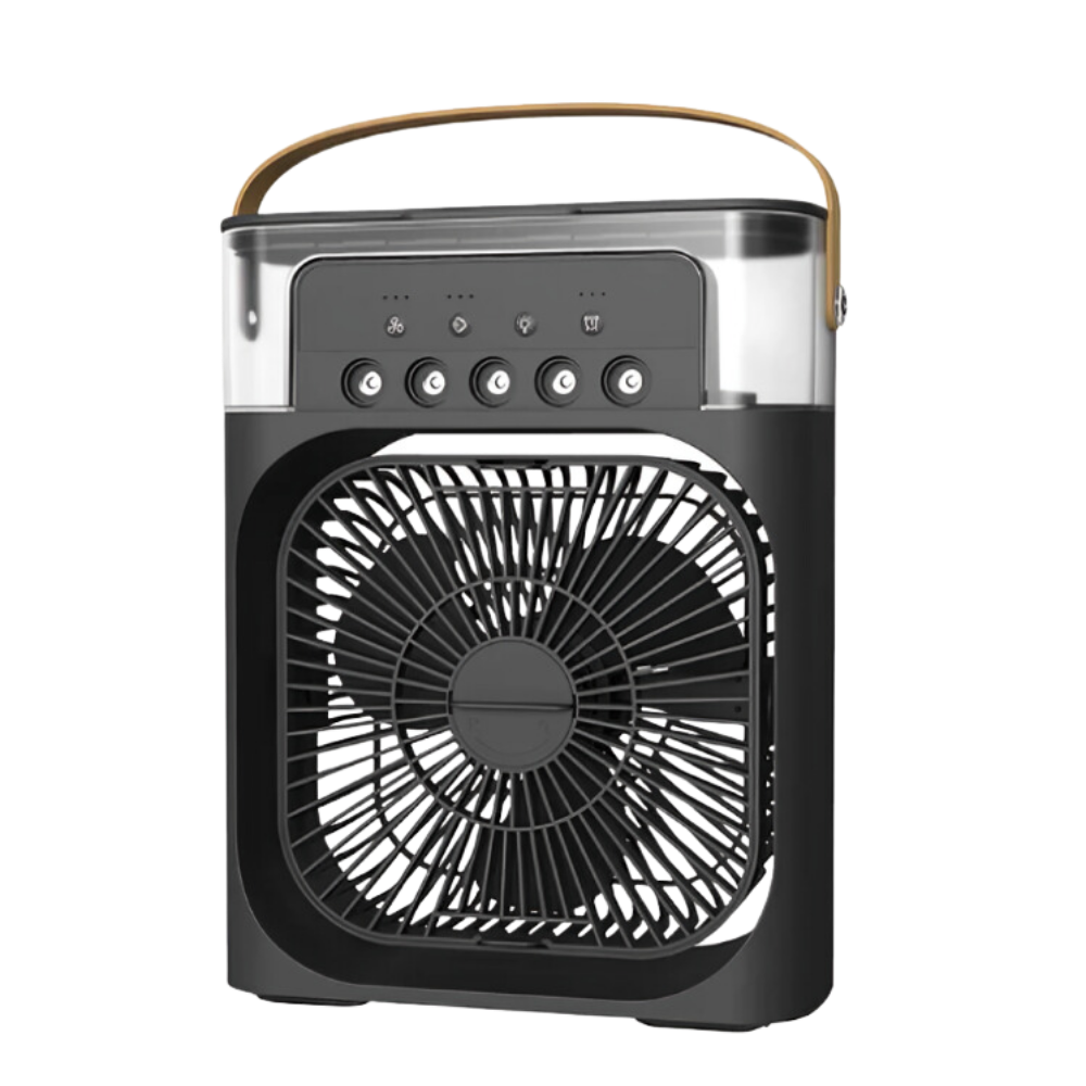 Petit climatiseur portable à eau
 -Noir - Ozerty
