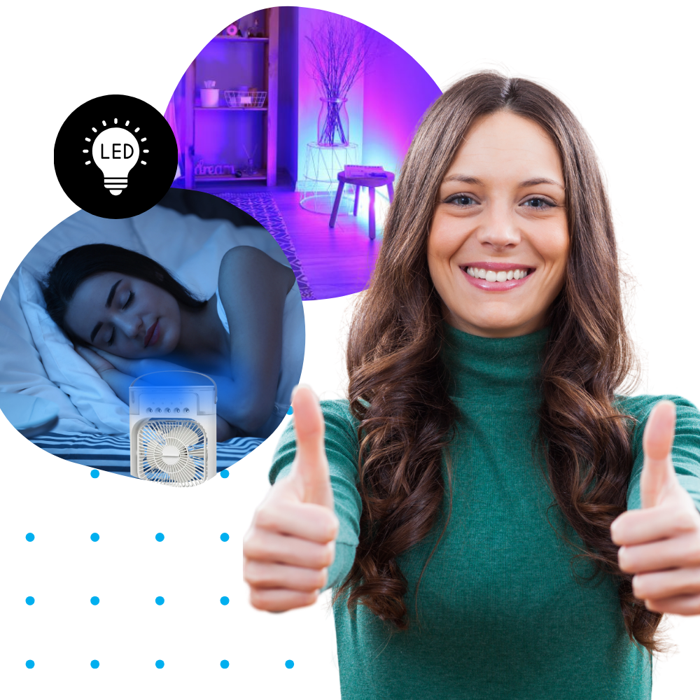 Petit climatiseur portable à eau
 - Ozerty