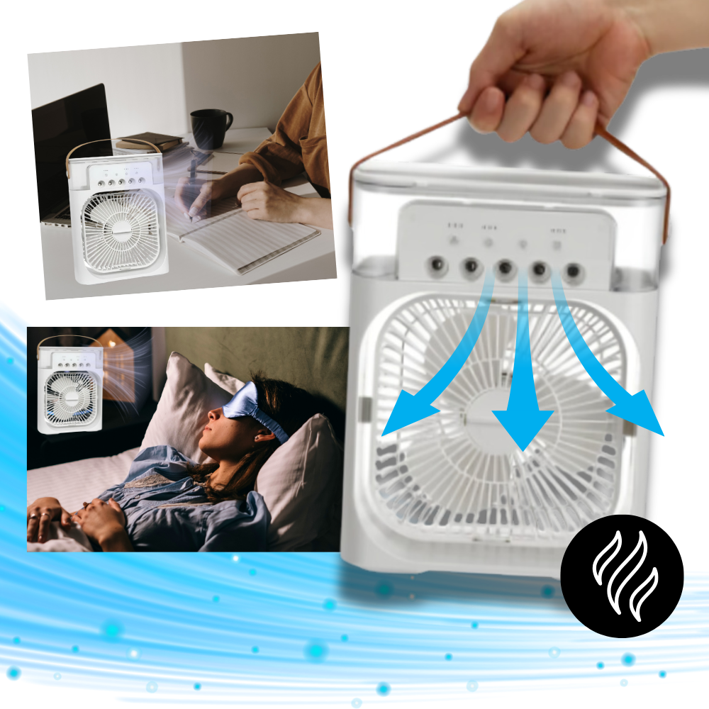 Petit climatiseur portable à eau
 - Ozerty