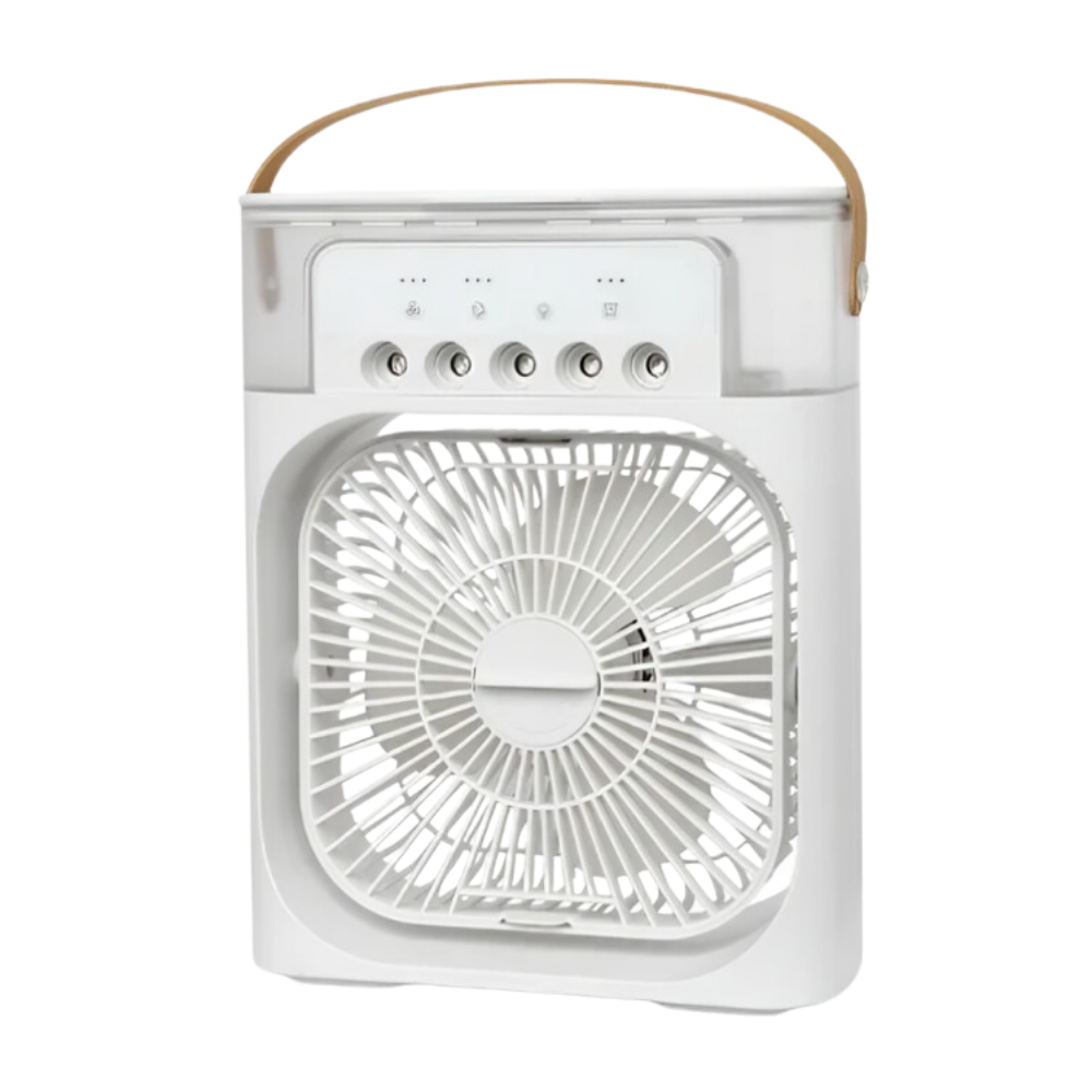 Petit climatiseur portable à eau
 -Blanc - Ozerty