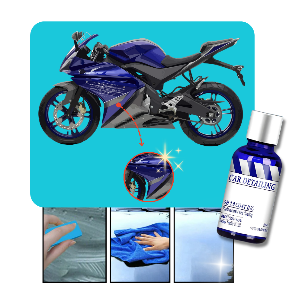 Revêtement nano-céramique hydrophobe - Ozerty