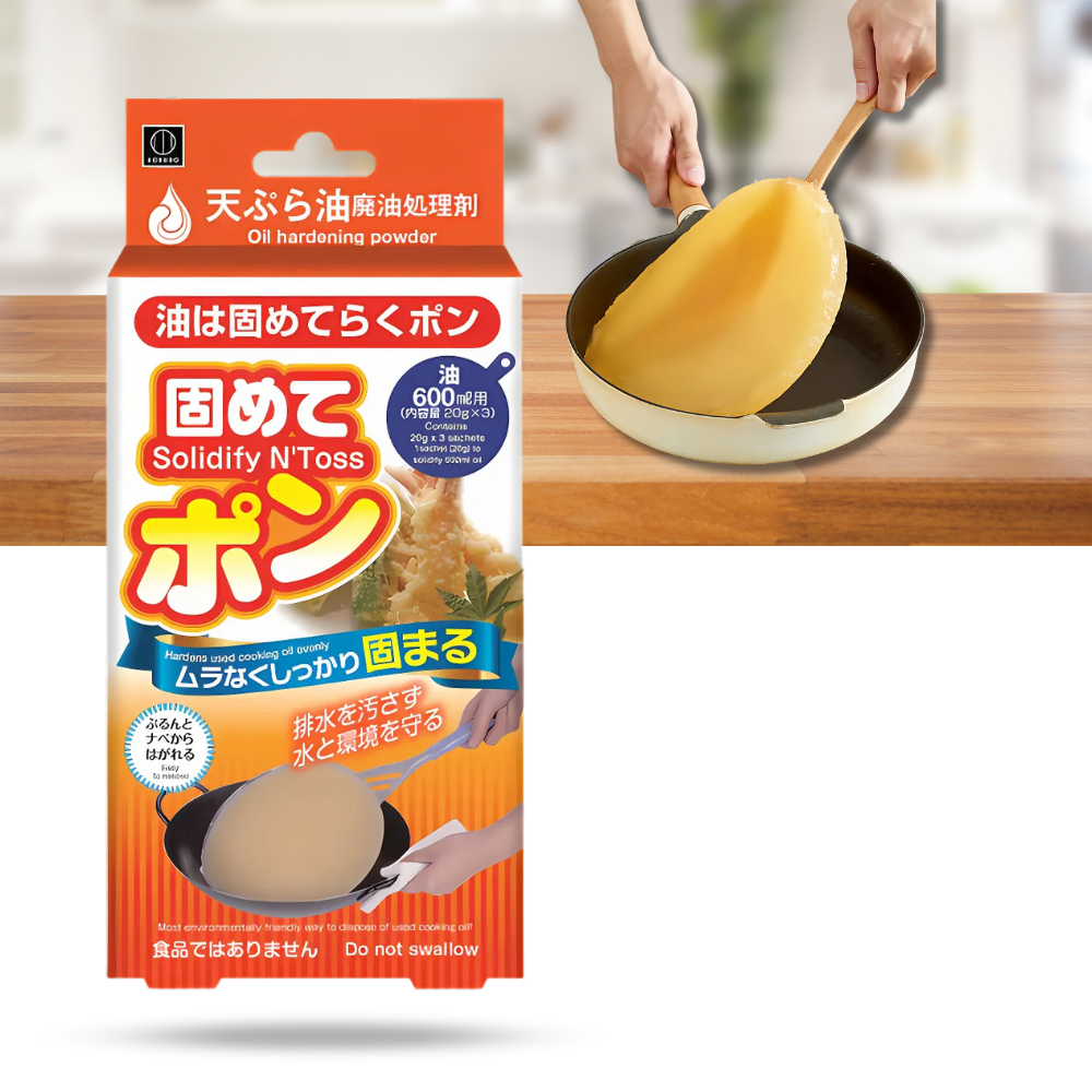 Solidifiant d'huile de friture - Ozerty