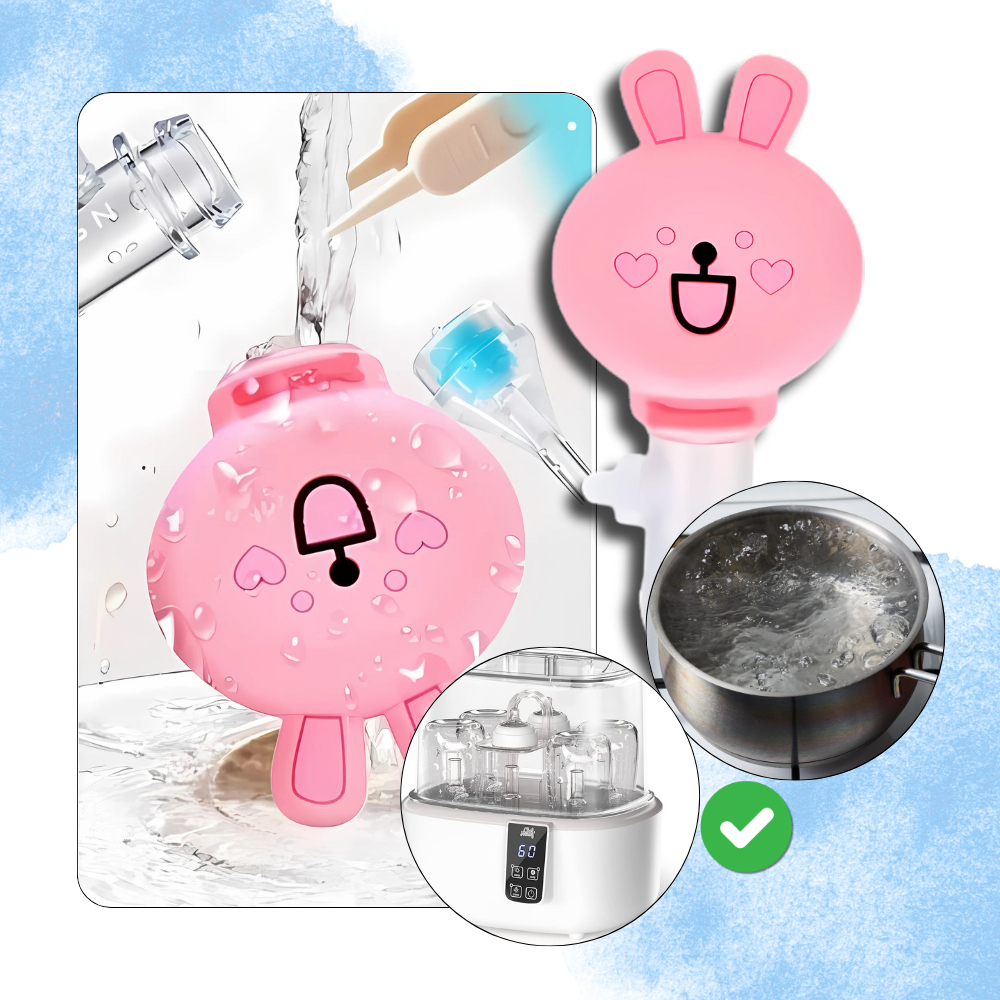 Aspiration nasale hygiénique en silicone - Ozerty