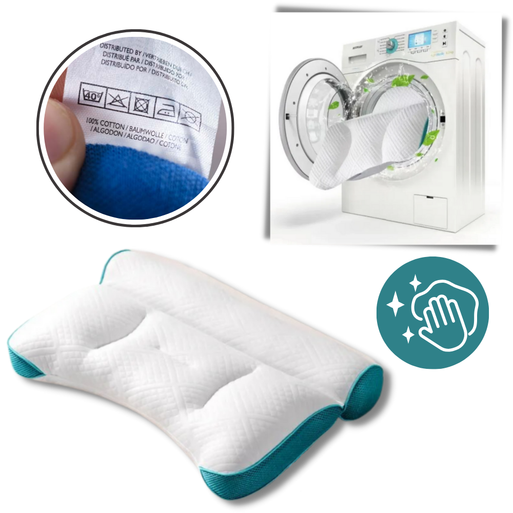 Oreiller de soutien cervical hypoallergénique
 - Ozerty