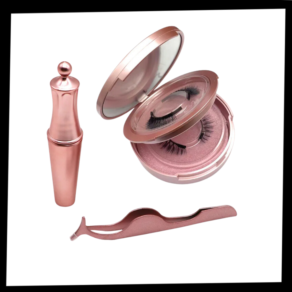 Faux cils hypoallergéniques sans colle
- Ozerty