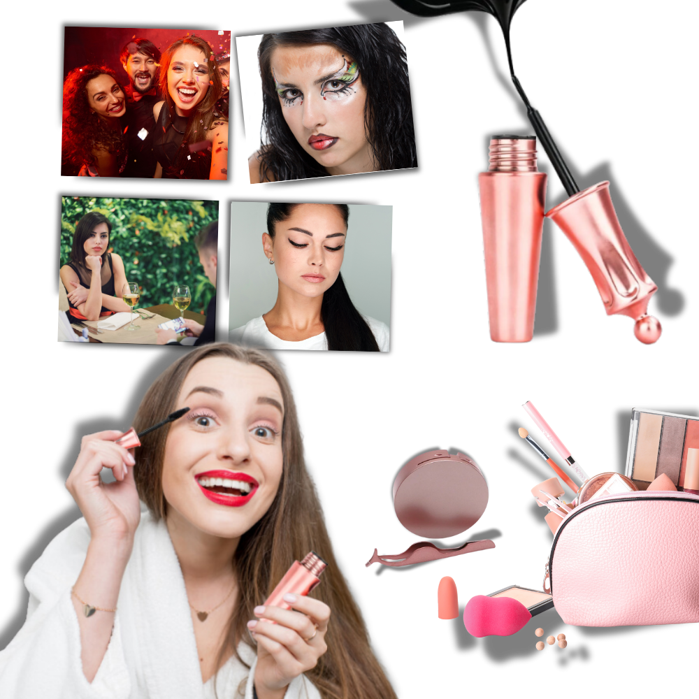 Faux cils hypoallergéniques sans colle
- Ozerty