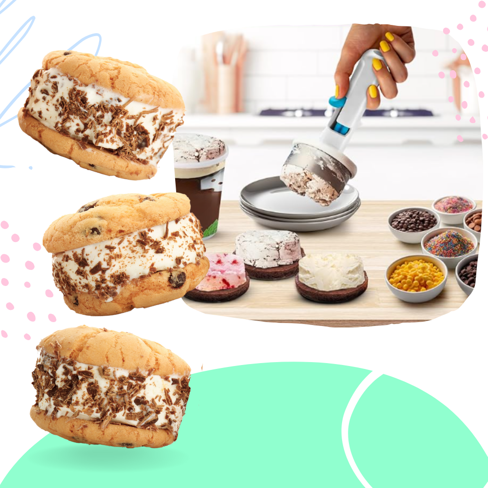 Cuillère à Cylindres de Crème Glacée - Ozerty