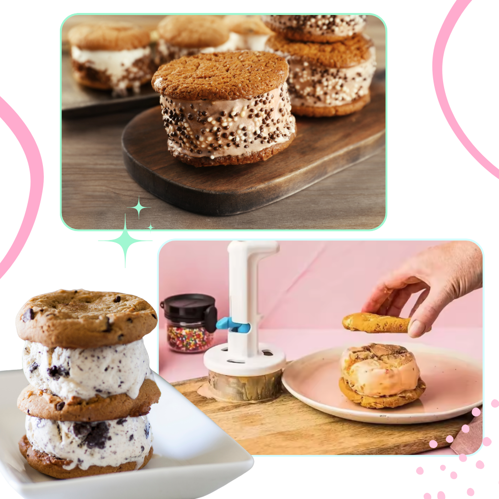 Cuillère à Cylindres de Crème Glacée - Ozerty