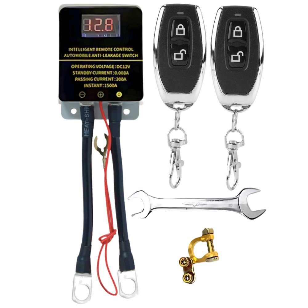 Coupe-circuit pour voiture -2 Télécommandes - Ozerty