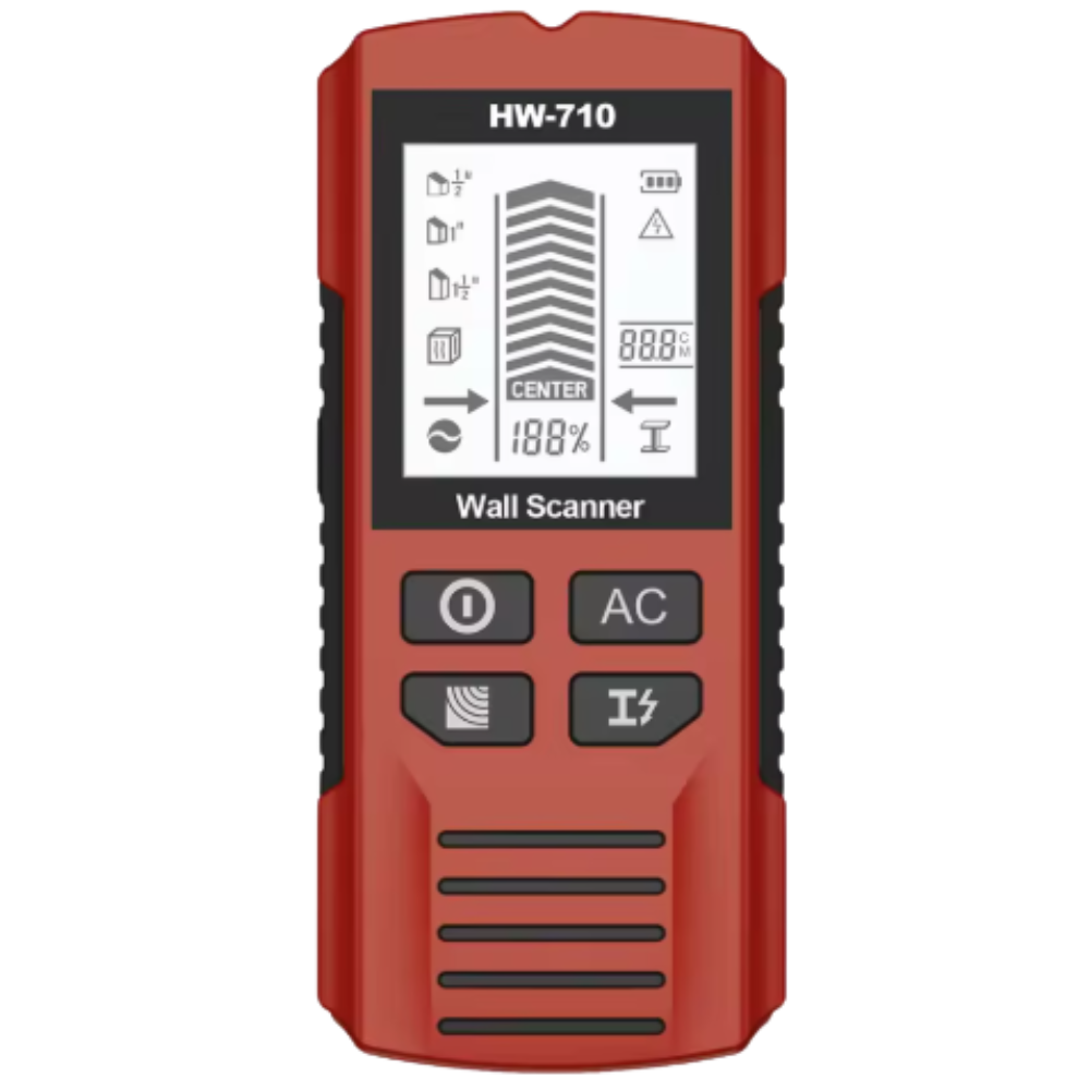 Scanner mural -Rouge - Ozerty