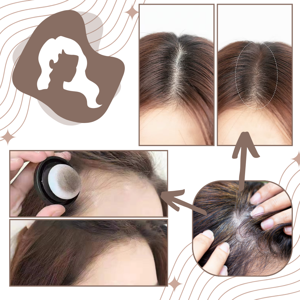 Poudre camouflante instantanée pour racines - Ozerty