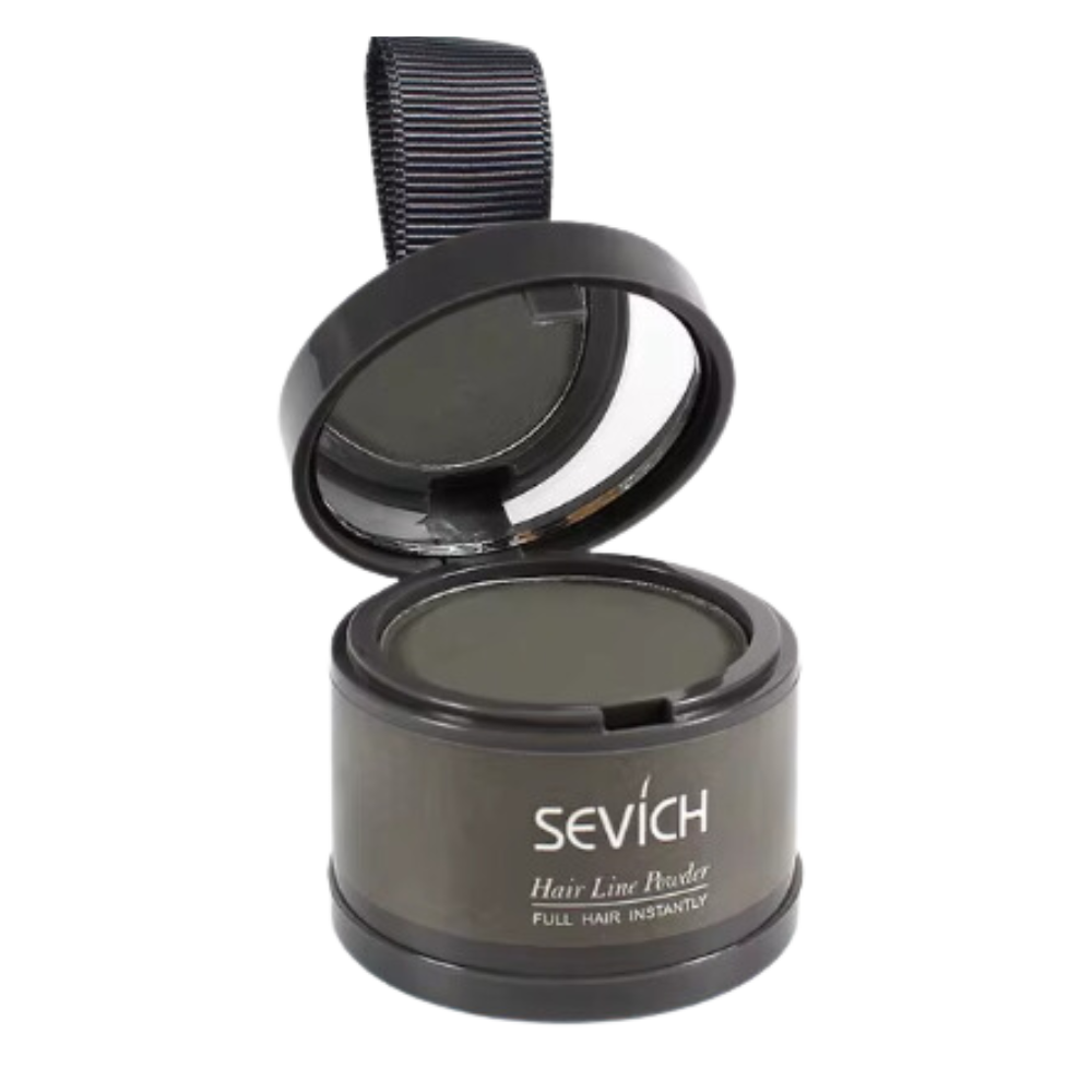 Poudre camouflante instantanée pour racines -Gris - Ozerty