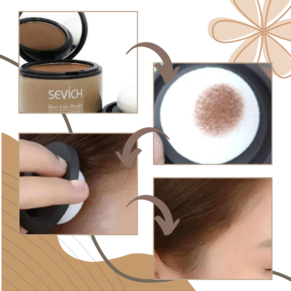 Poudre camouflante instantanée pour racines - Ozerty