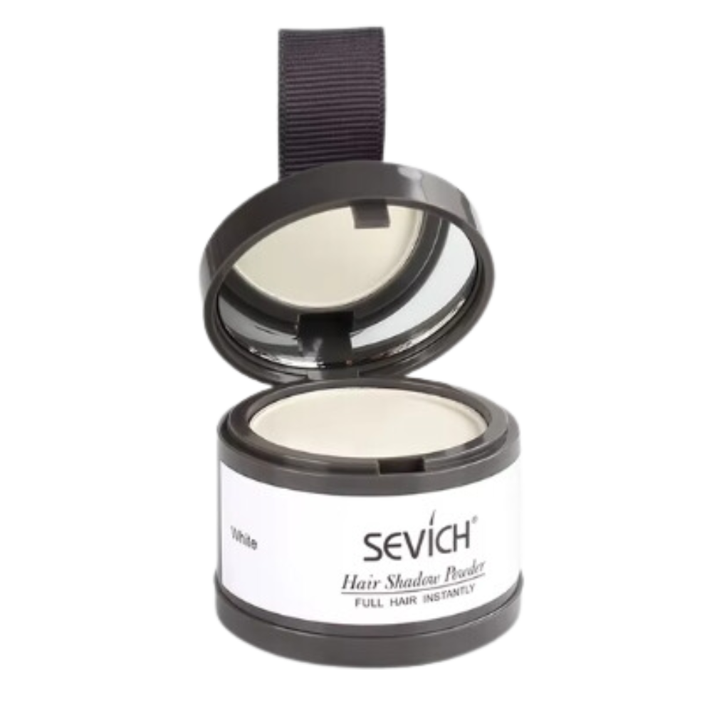 Poudre camouflante instantanée pour racines -Blanc - Ozerty