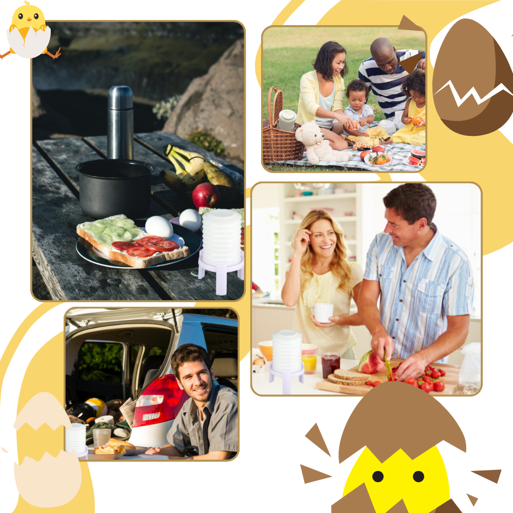 Peleur instantané de coquilles d'oeufs - Ozerty