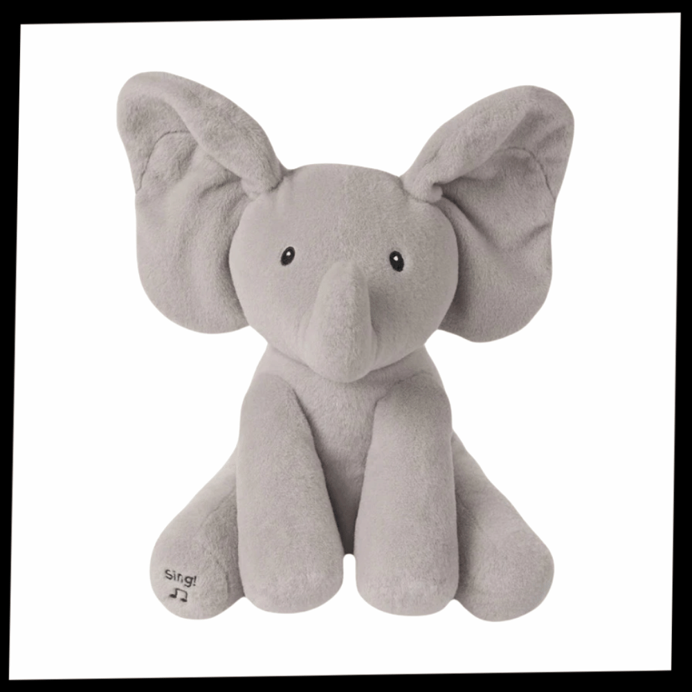 Peluche éléphant cache-cache interactif - Ozerty