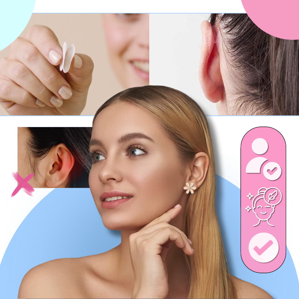 Patchs Invisibles Correcteur d'Oreilles  - Ozerty