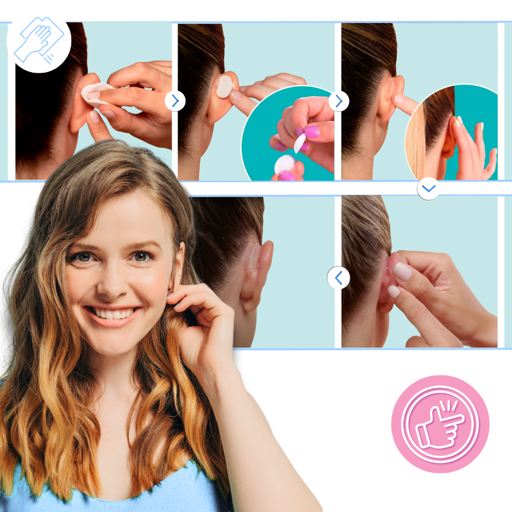 Patchs Invisibles Correcteur d'Oreilles  - Ozerty