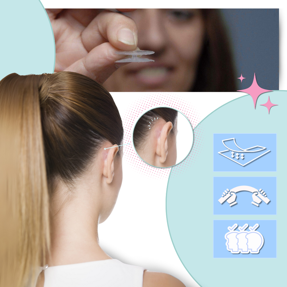 Patchs Invisibles Correcteur d'Oreilles  - Ozerty