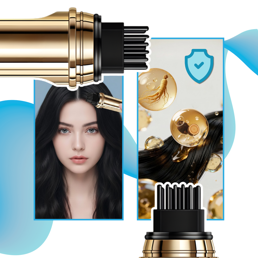 Stylo peigne colorant pour cheveux à la kératine - Ozerty