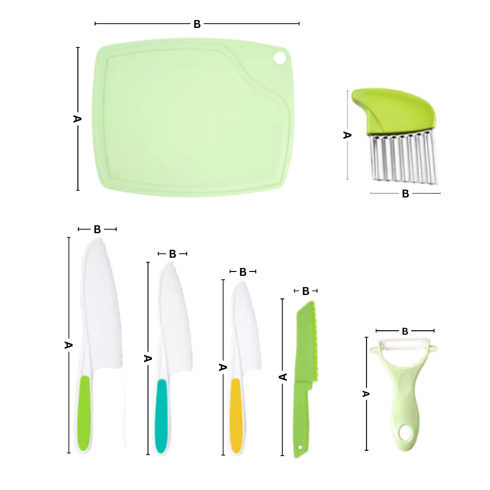 Kit ustensiles de cuisine pour enfants - Ozerty