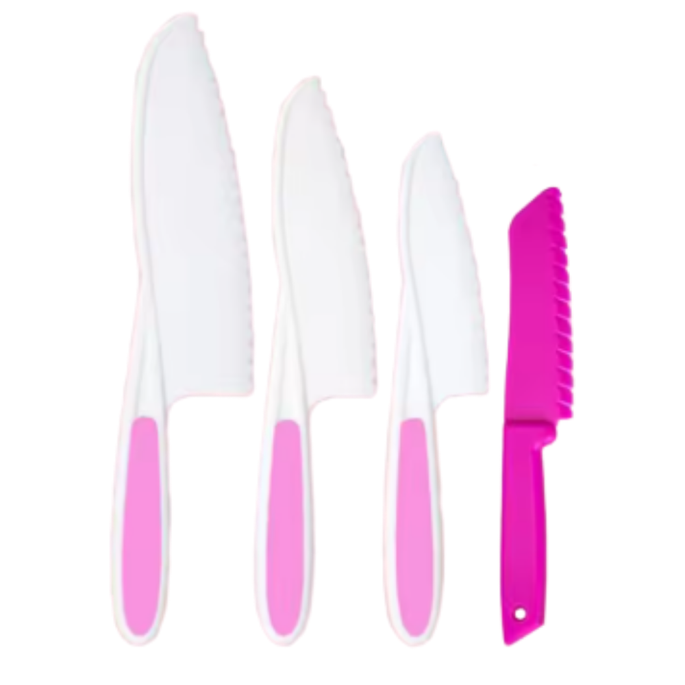 Kit ustensiles de cuisine pour enfants -Rose - Ozerty