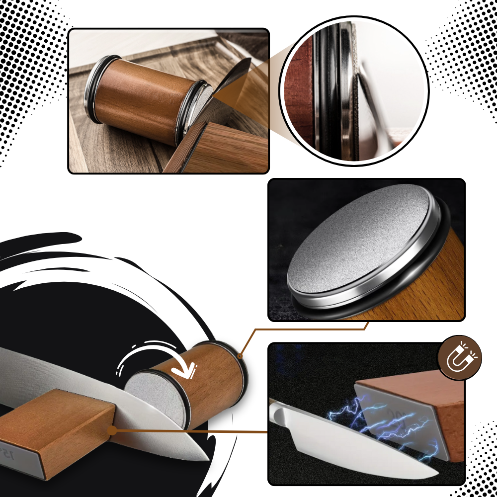 Aiguiseur de couteaux de précision - Ozerty