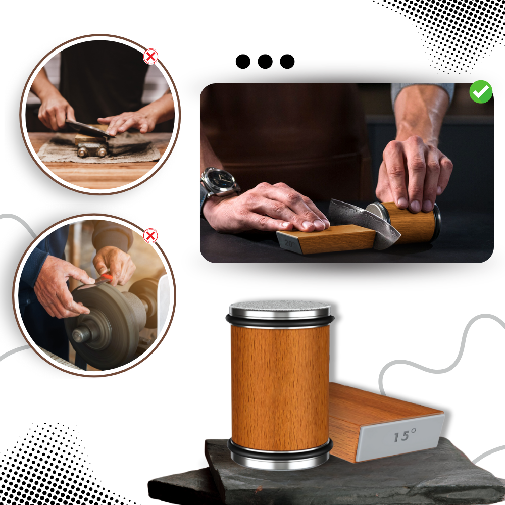 Aiguiseur de couteaux de précision - Ozerty