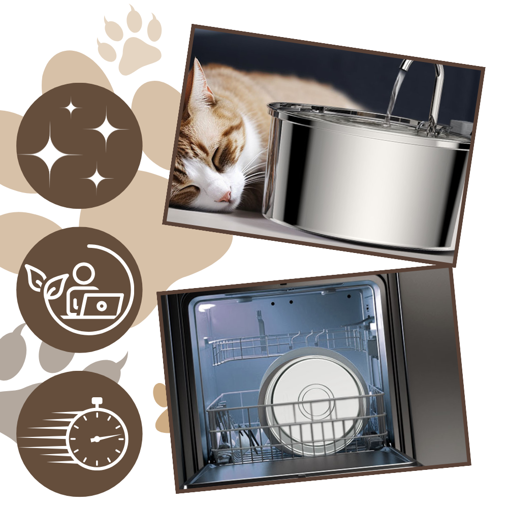 Fontaine pour chats à grande capacité - Ozerty